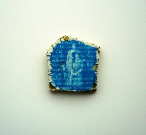 Palimpsest on Tile - Sian Hughes