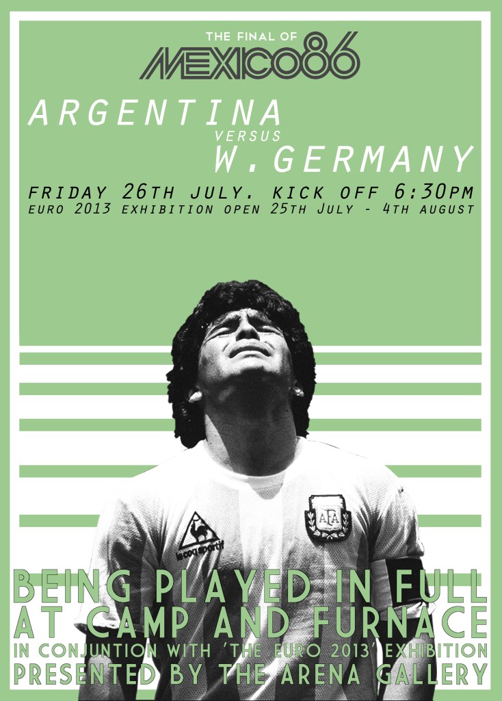 Final Mexico 86 poster